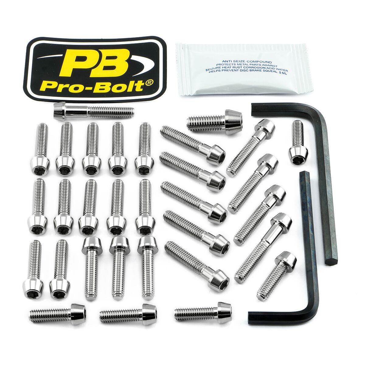 Pro Bolt Stainless Steel Engine Bolt Kit For Yamaha YZF-R6 600 06-16 EYA283SS