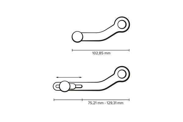 SW MOTECH Gear LEVER YAMAHA XTZ 690 700 TENERE 700 19-24 FSC.06.799.10002