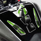Puig Wings Tank Pad With Kawasaki Logo Black 21215H