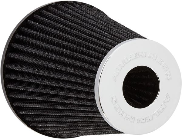 Arlen Ness Monster Sucker Air Filter Chrome Cone Silver Synthetic 81-110