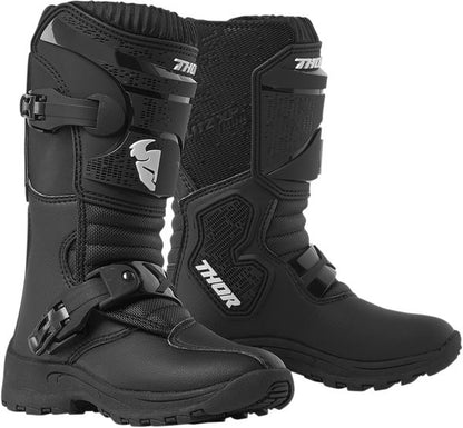 THOR Mini Blitz XP MX Motorcross Boots Black 2023 Model