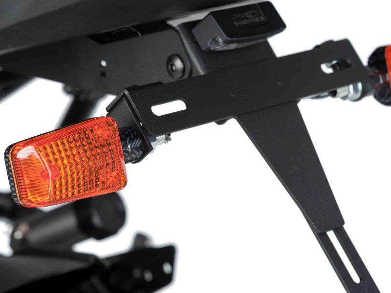 Puig Mini LED Indicators 75 x 37mm Carbon Look 130RO