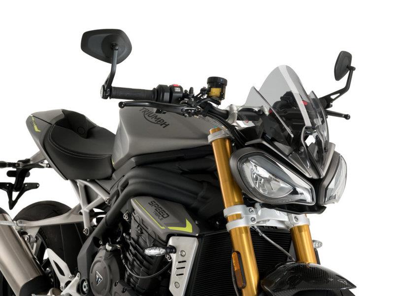 PUIG New Generation Sport Screen Light Smoke for Triumph Speed Triple 1200 RS 21-25 20795H