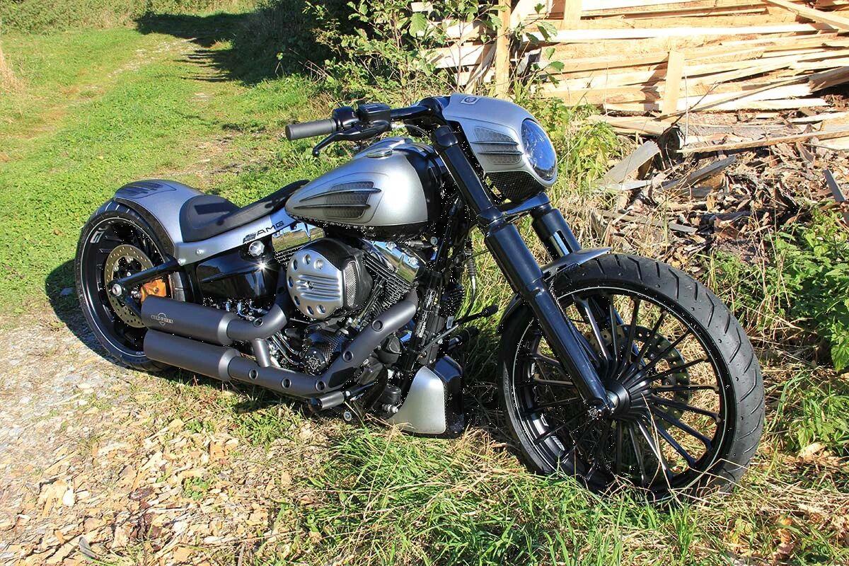 Cult Werk Fork Covers For Harley Davidson FXSB 1690 2013-2017 HD-BRO011