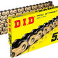 DID Drive Chain 520 VX3 Gold Steel Rivet VX Series 120 L 4525516319713