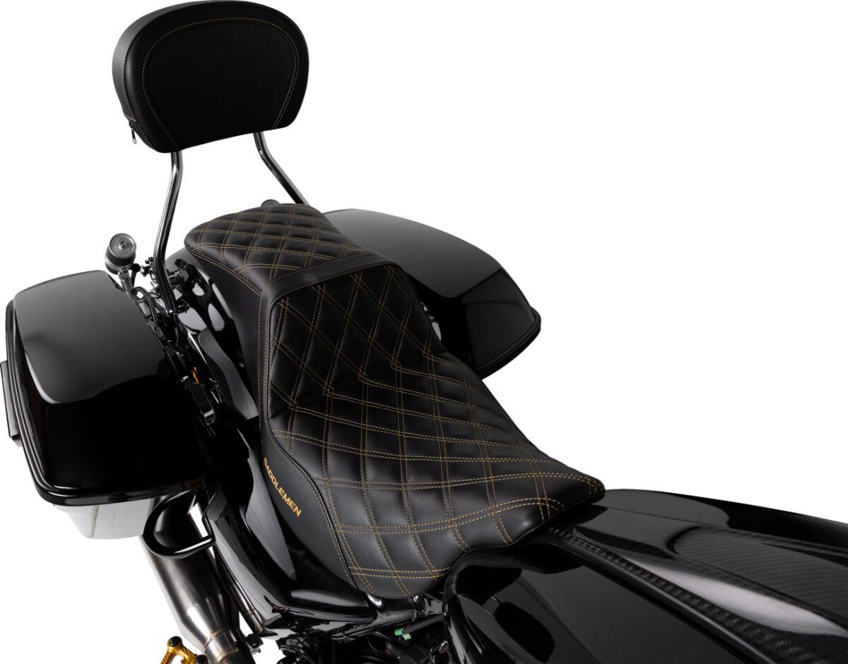 Cobra Detachable Backrest For Harley Davidson FLHX 1923 2009-2026 602-2000