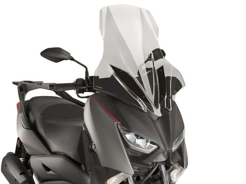 PUIG V-Tech Line Touring Screen Light Smoke for Yamaha XMax 125/300/400 17-23 9476H
