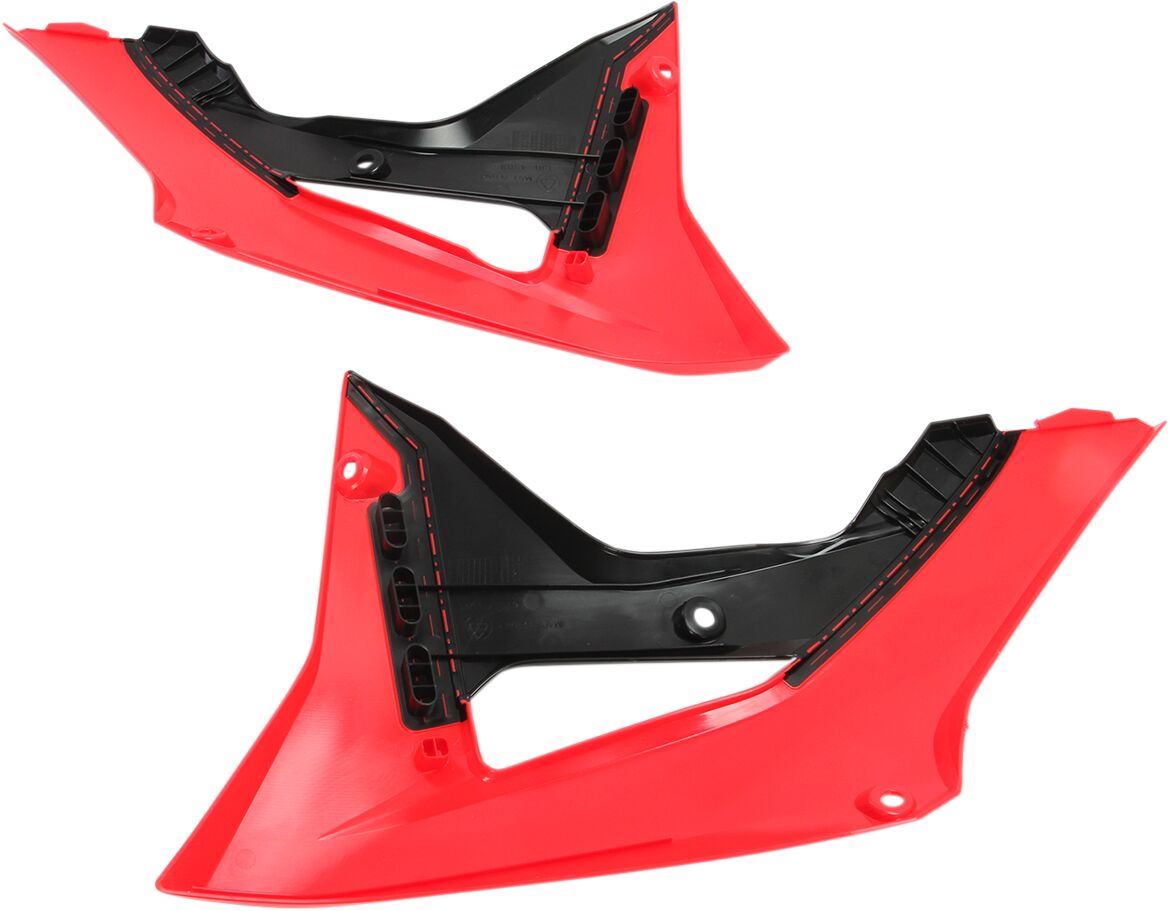 UFO RADIATOR COVERS HONDA CRF450R OEM-COLOR HO04682-999