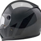 BILTWELL Lane Splitter Gray Motorcycle Helmet