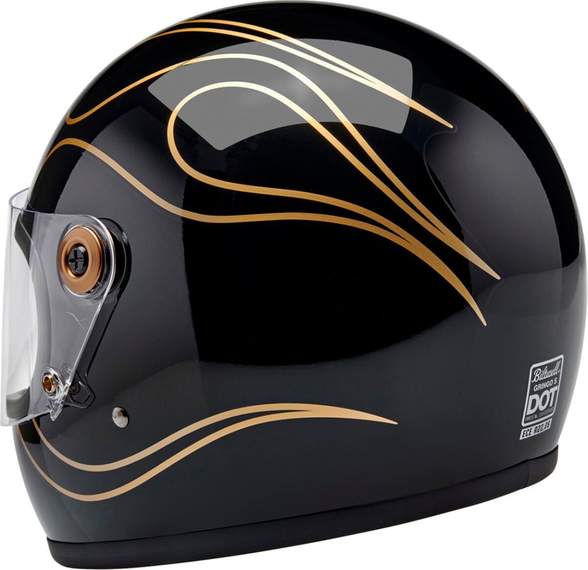 BILTWELL Gringo S Black Motorcycle Helmet