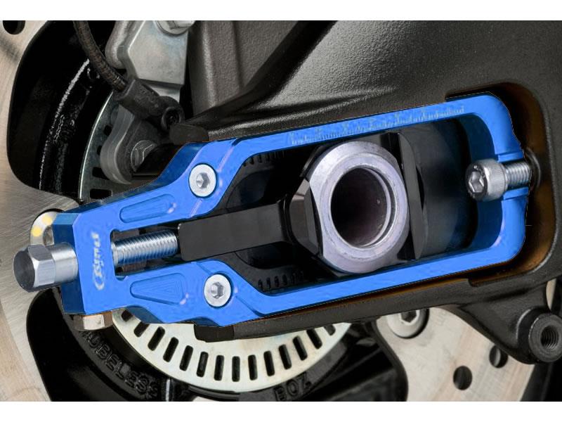 PUIG Chain Tensioner Blue for Yamaha YZF R1 09-14 20694A