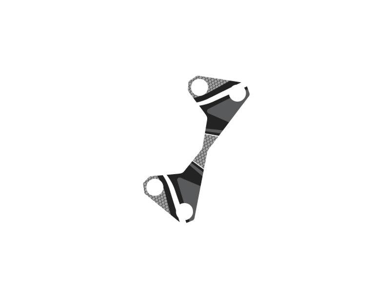 Puig Radikal Yoke Protector Red 6437R