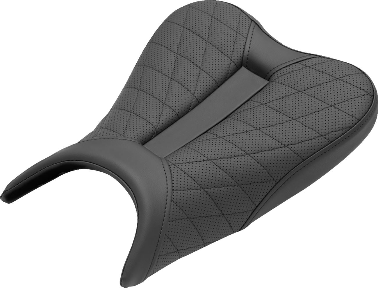 Saddlemen Track Lattice Stitch Seat Black For Kawasaki EX 400 18-22 0810-K079