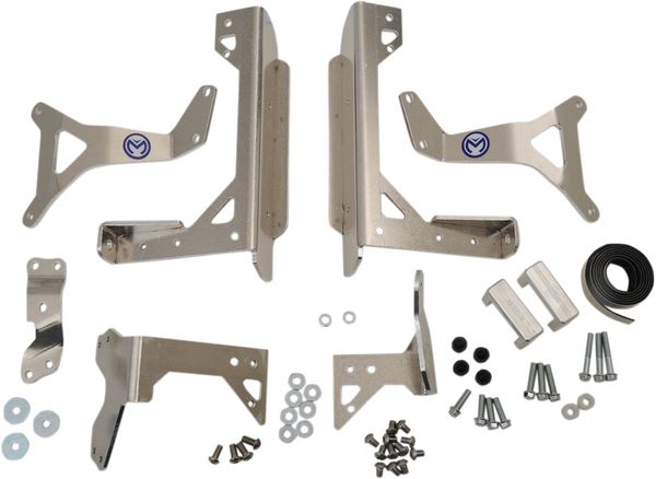 Moose Offroad Radiatior Braces For Yamaha YZ 250 F 2018-2023 Silver 11-5018