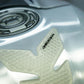 Puig Rubber Feel Tyre Tank Pad Clear 7380U