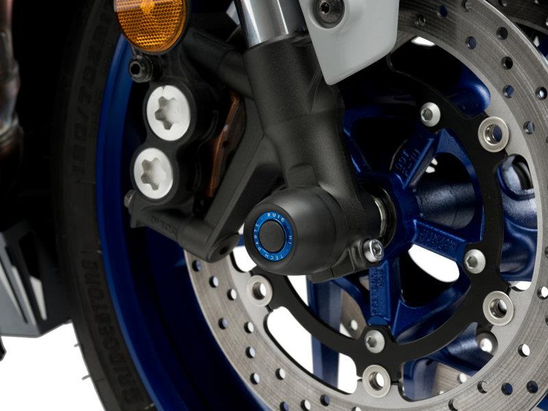 PUIG PHB19 Front Fork Protector Black for Yamaha MT-09/SP/Tracer9/GT 21-25 20671N
