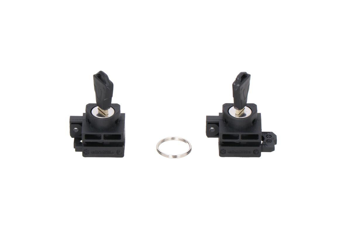 SW-Motech V-LOC Side Bags Lock Set (2 Cylinders + 2 Keys) Black LOC.00.760.10000