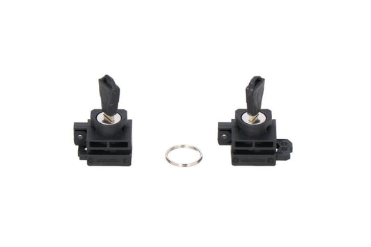 SW-Motech V-LOC Side Bags Lock Set (2 Cylinders + 2 Keys) Black LOC.00.760.10000