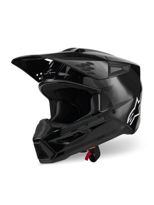 ALPINESTARS SM3 Solid Helmet BLACK-GLO 2025 Model
