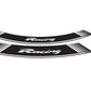PUIG Wheel Rim Stickers White Universal 5531B
