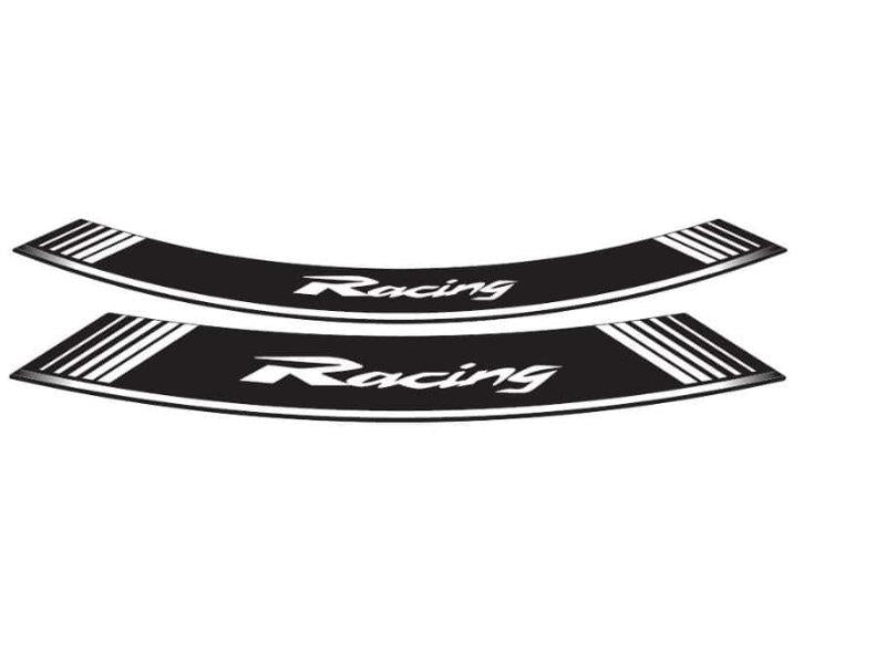 PUIG Wheel Rim Stickers White Universal 5531B