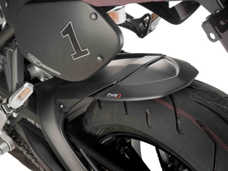 PUIG Rear Mudguard Extender Matt Black for Yamaha Tracer 9/GT/GT Plus 21-24 21164J