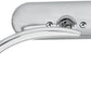 Arlen Ness Micro-Mirror Chrome Silver Screw-In Convex Oval Right 13-407