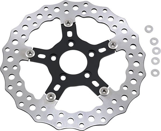 Arlen Ness Jagged Floating Rotor Stainless Steel For HD RH 1250 S 99-24 02-787