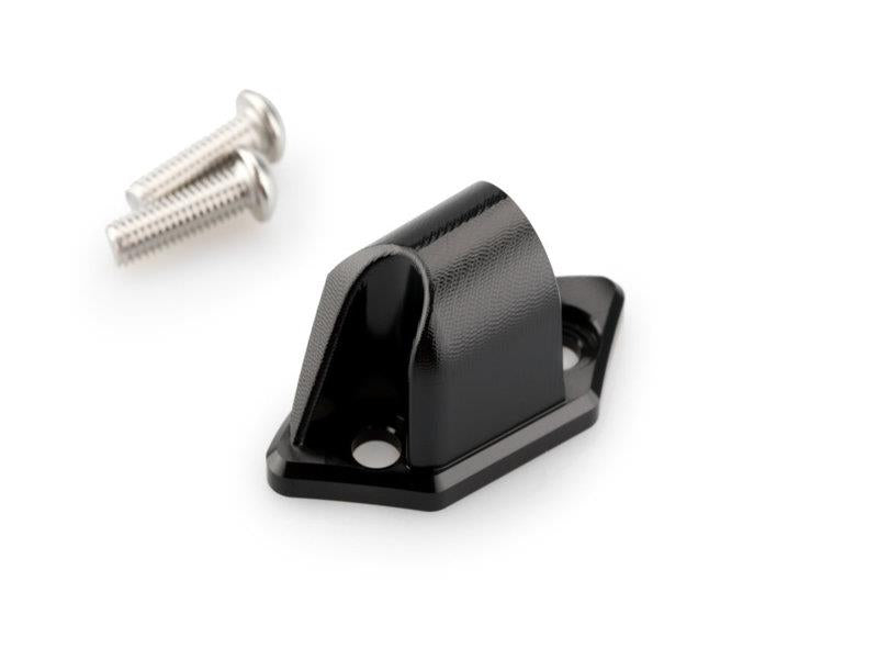 PUIG Rearview Mirror Adaptor LHS Black for Yamaha YZF R6 06-16 9640N