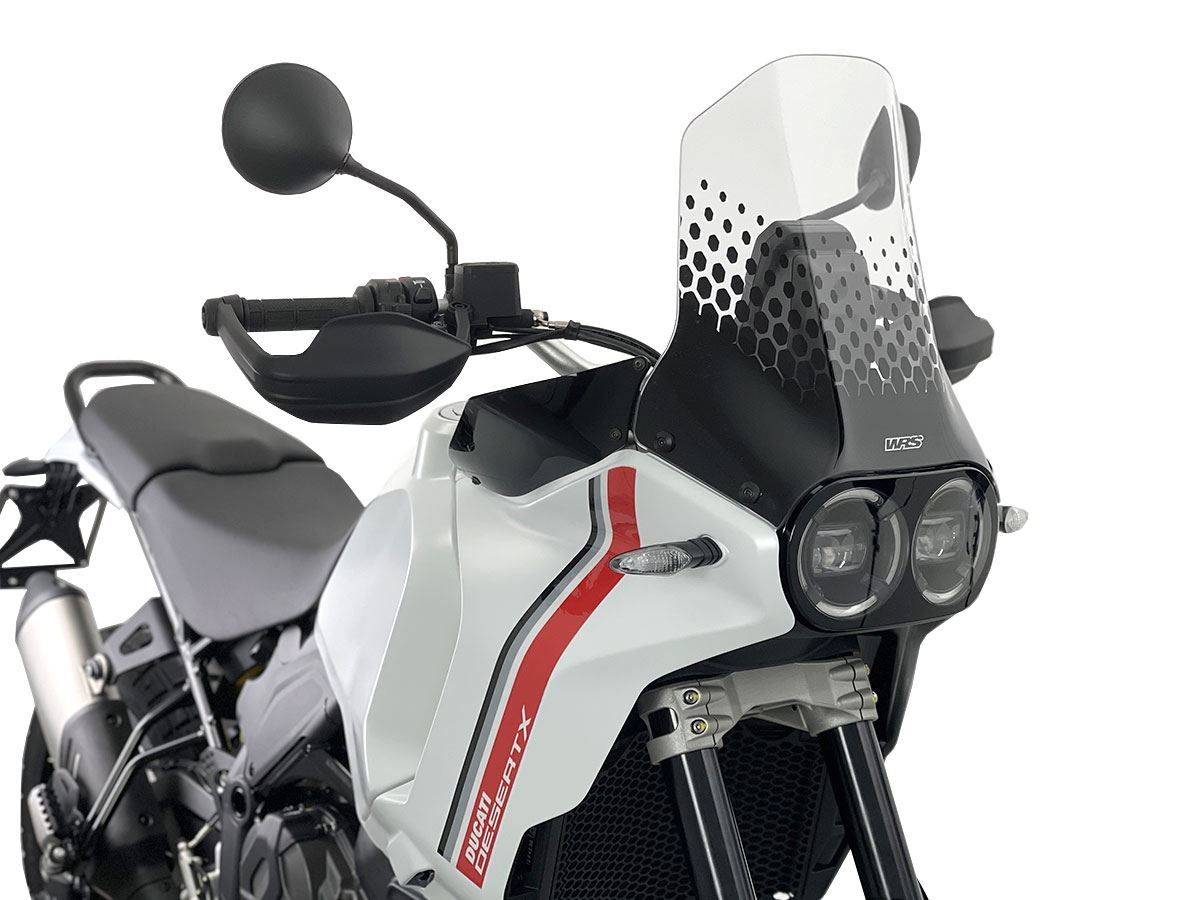 WRS Windscreen Tour Ducati Desertx Clear Du024t