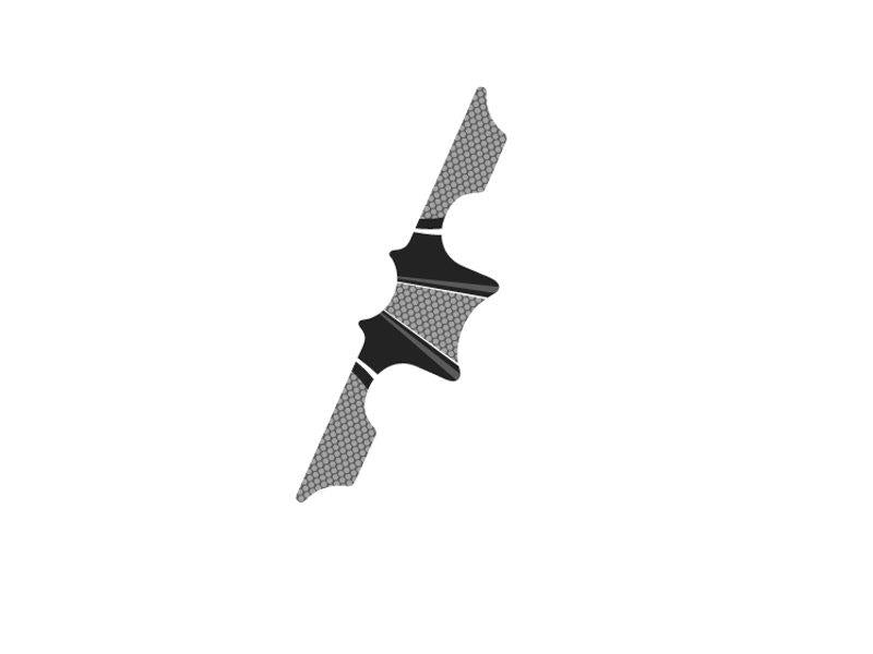 Puig Radikal Yoke Protector Grey 21322F