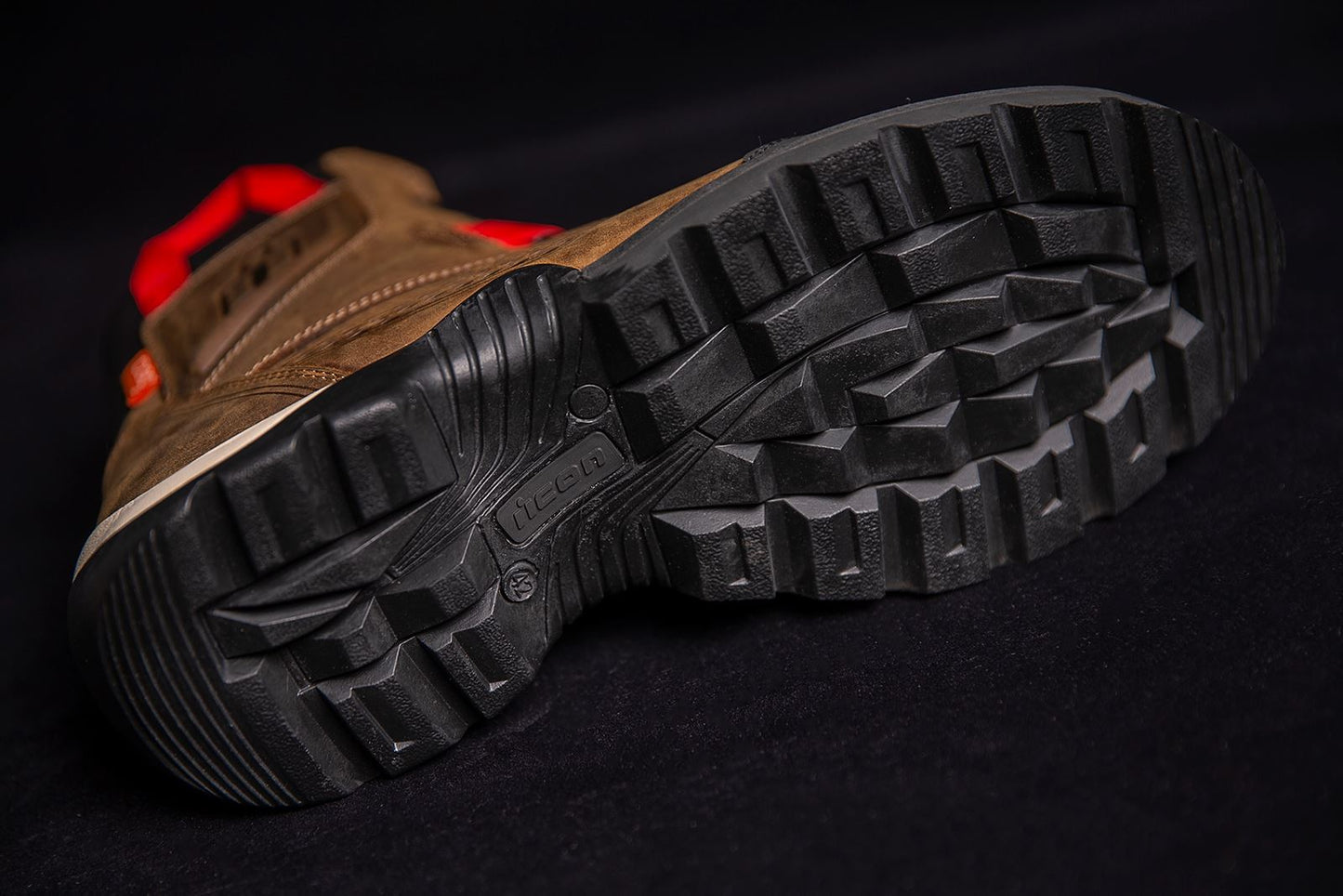 Icon Stormhawk Waterproof Boots Brown