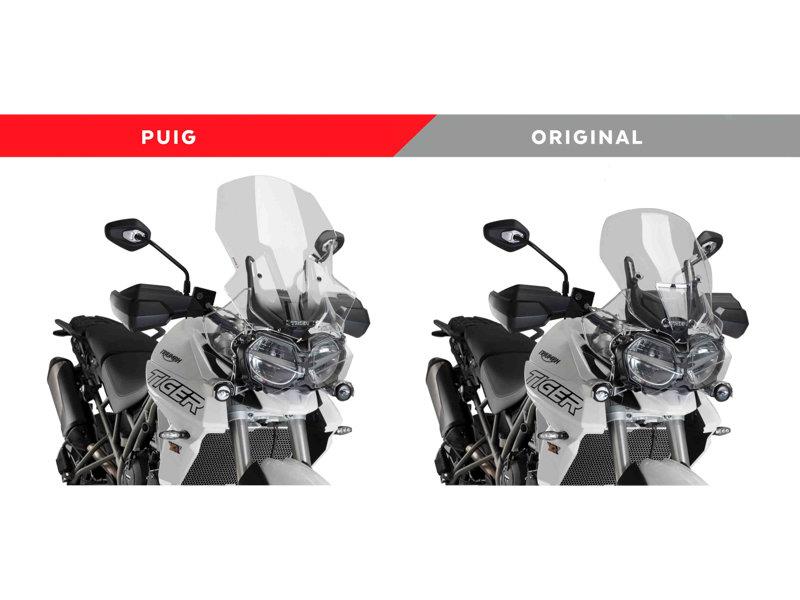 Puig Touring Screen Dark Smoke 120AO