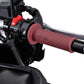 Daytona GRIPPYGRIP GGD-Delta Grips Red Pair 7/8 Handlebar Open Ends 88567