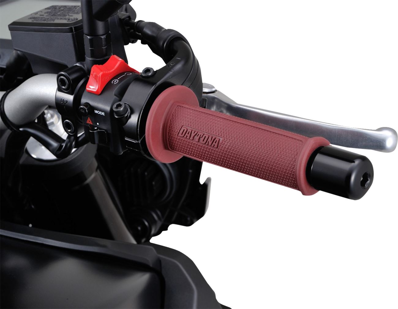 Daytona GRIPPYGRIP GGD-Delta Grips Red Pair 7/8 Handlebar Open Ends 88567