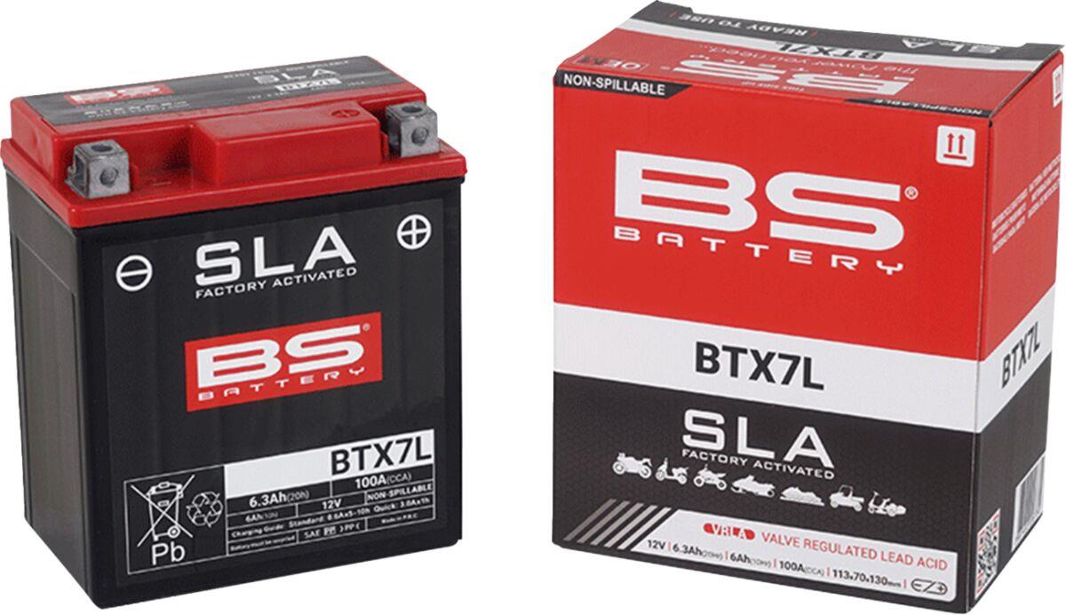 BS Battery SLA Factory Activated AGM Battery For Honda CBR 300 R 88-24 300673