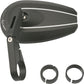 Daytona Bar End Mirror Aluminum Side View Ø30mm Clamp Short Design 89722