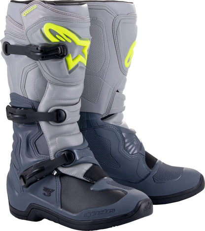 Alpinestars Tech 3 Boots Grey Green