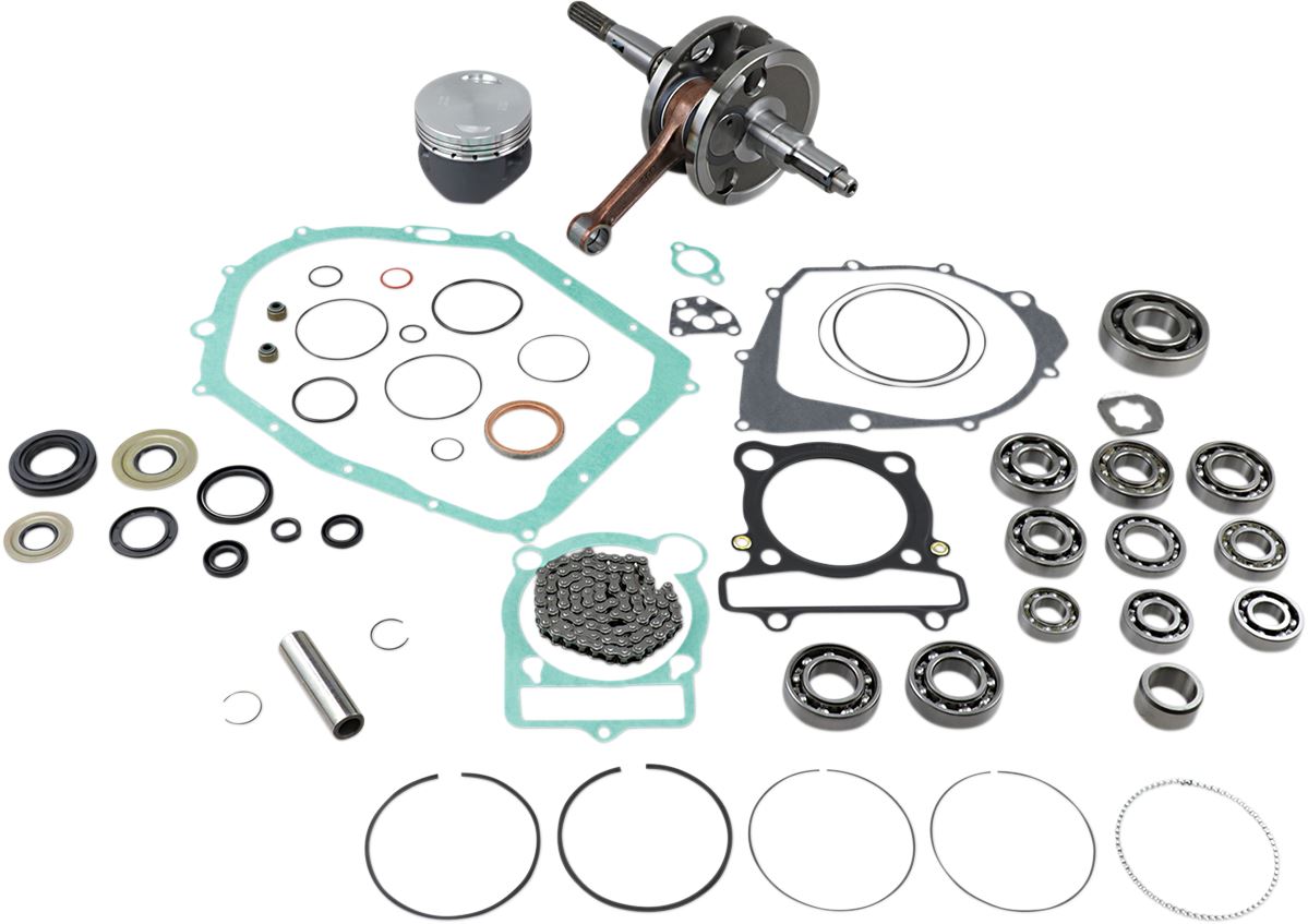 YAMAHA Warrior 350 87-04/Raptor 350 05-13 Complete Rebuild Kit In A Box Hot Rods Vertex /w +1mm piston