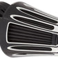 Arlen Ness Monster Sucker Air Cleaner Cover Black Cone Black Silver 81-102