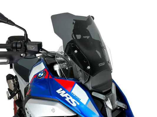 WRS Windscreen Touring BMW R1300gs Dark Smoke Bm091fs