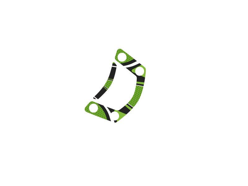 Puig Radikal Yoke Protector Green 9437F