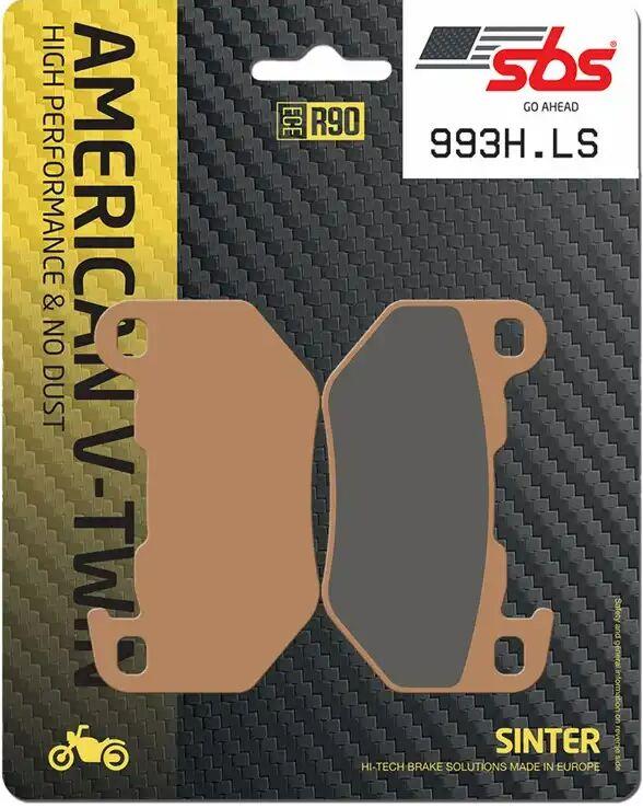 Sbs LS Street Sintered Rear Brake Pads For Harley RH 1250 S 2021-2025 993H.LS