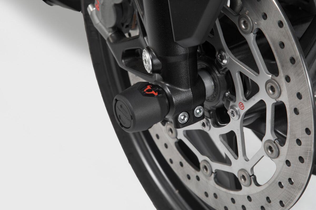SW MOTECH Front Axle Slider Set For KTM DUKE 790 2009-2024 STP.04.176.10501/B