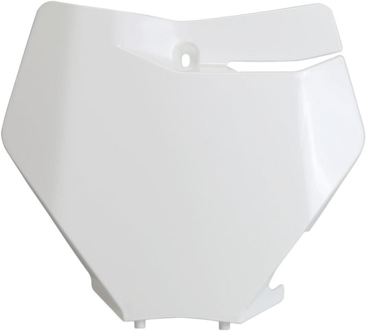 UFO Plate Front For KTM SX/Sxf/ESC 19-23 White KT04094-047