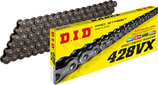 DID Drive Chain 428 VX Natural Clip 120 L 4525516355254