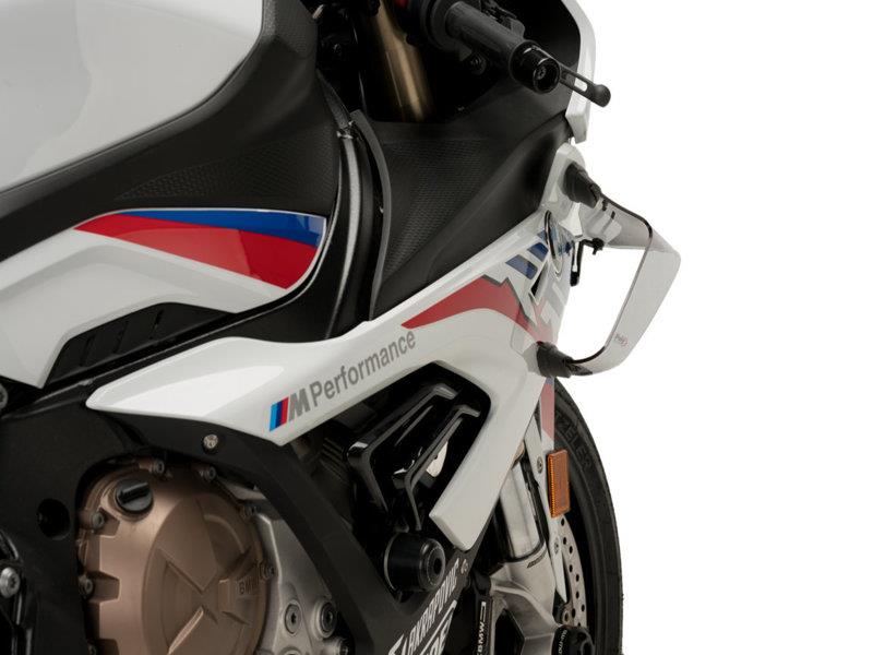 PUIG Downforce Spoilers Black for BMW S1000 RR 19-22 20522N