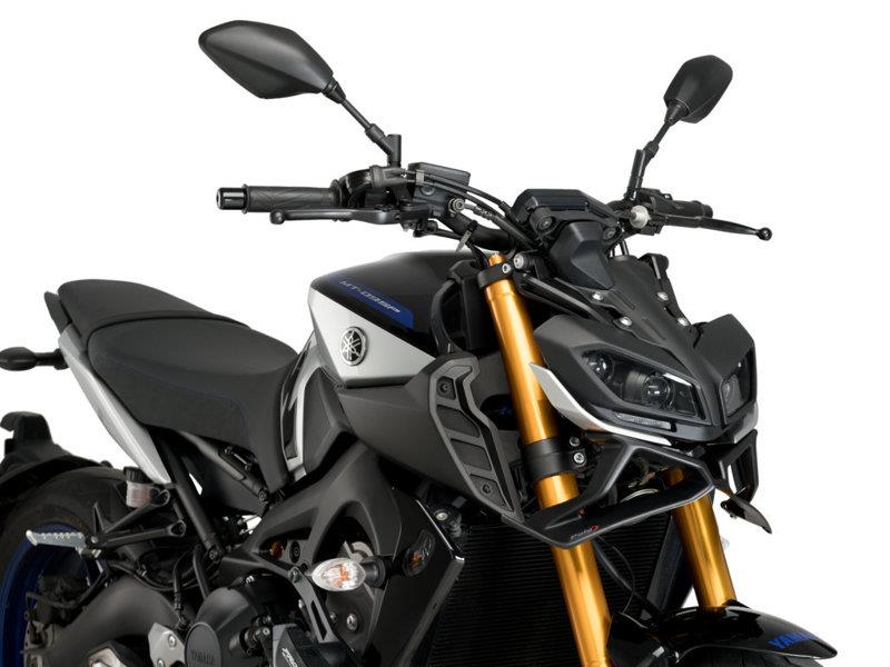 PUIG Naked Front Spoiler Matt Black for Yamaha MT-09/SP 17-20 3482J