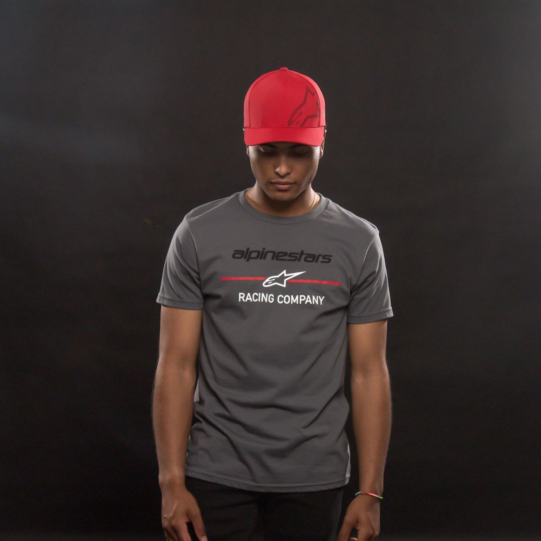 Alpinestars Bettering T-Shirt Grey Red Black