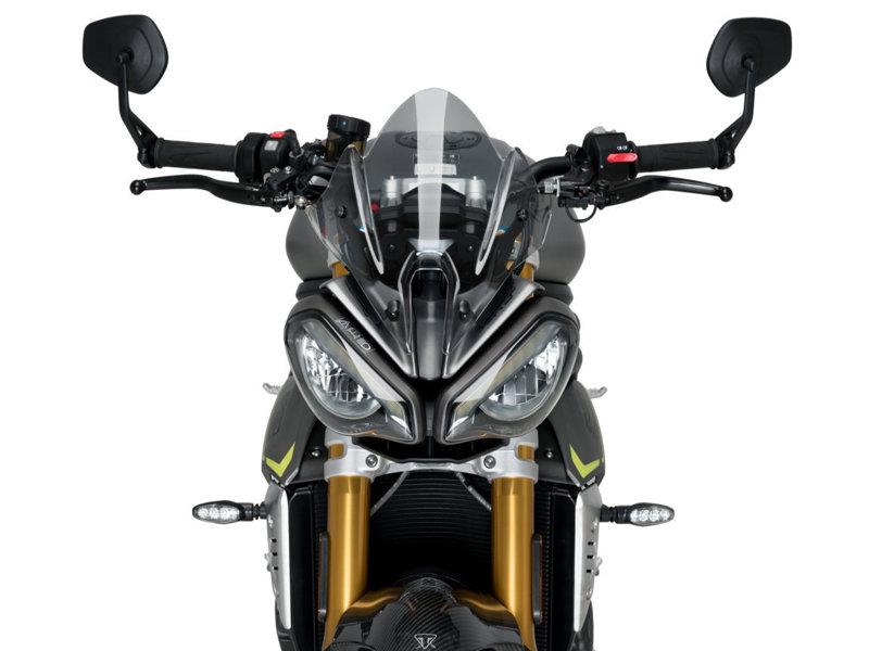 PUIG New Generation Sport Screen Light Smoke for Triumph Speed Triple 1200 RS 21-25 20795H